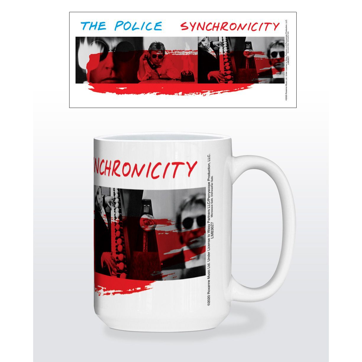 The Police - Synchronicity - Red Mug