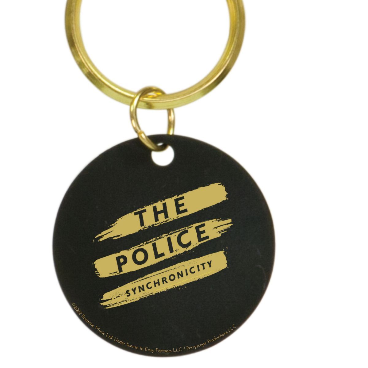 Synchronicity Brass Keychain