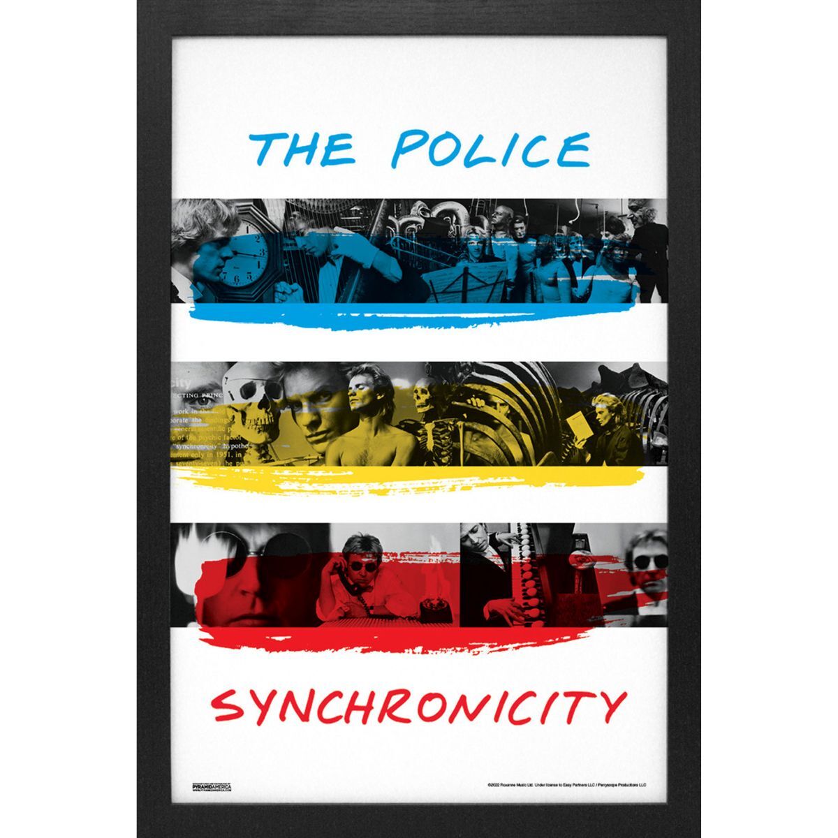 The Police - Synchronicity 11x17 Framed Print