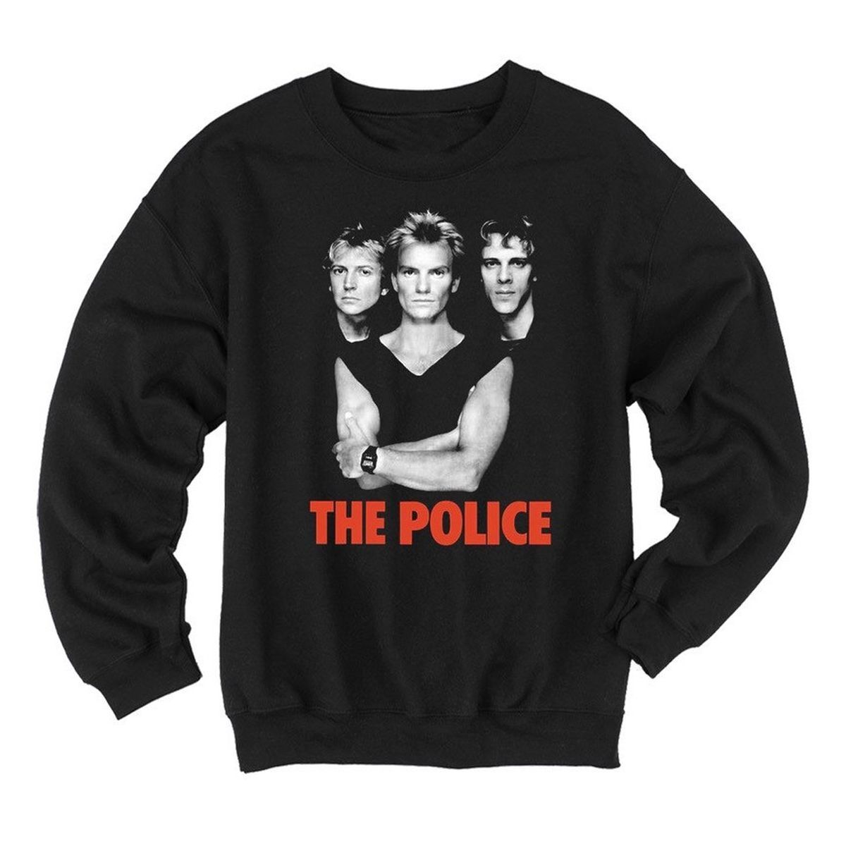 Crossed Crew Neck Sweatshirt