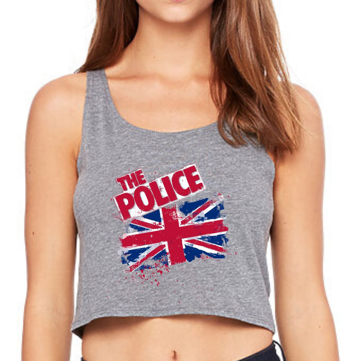 Union Jack Crop Tank
