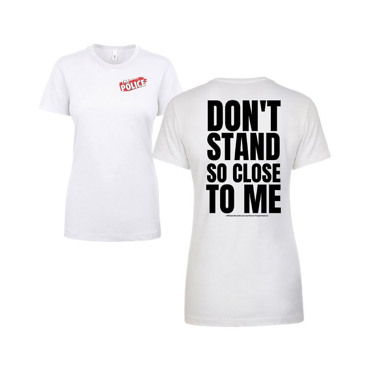 Women's Don't Stand So Close To Me 2-Sided T-Shirt