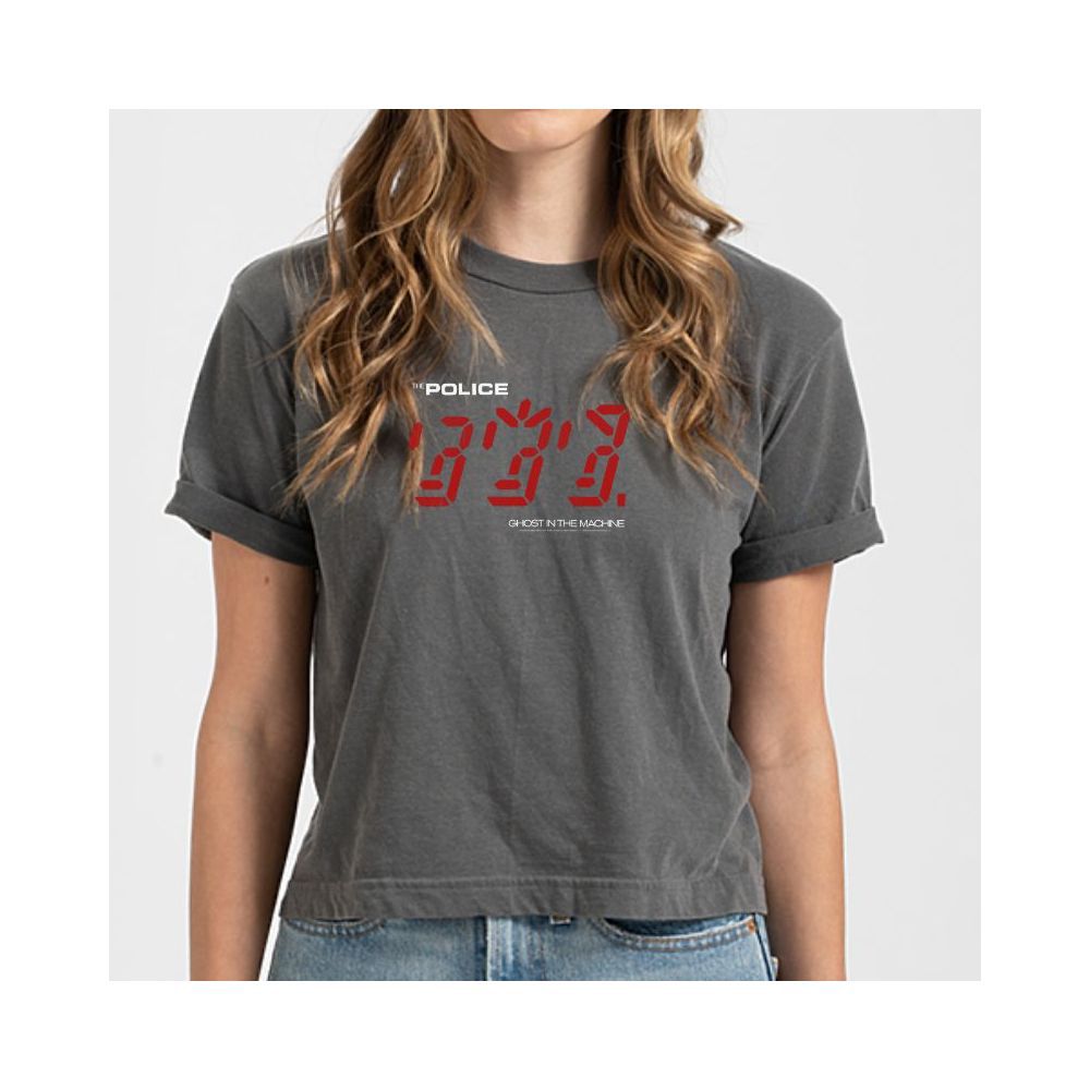 Ghost In The Machine Retro Crop Top