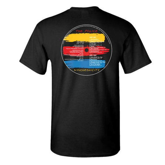 The Police Synchronicity Track List T-Shirt