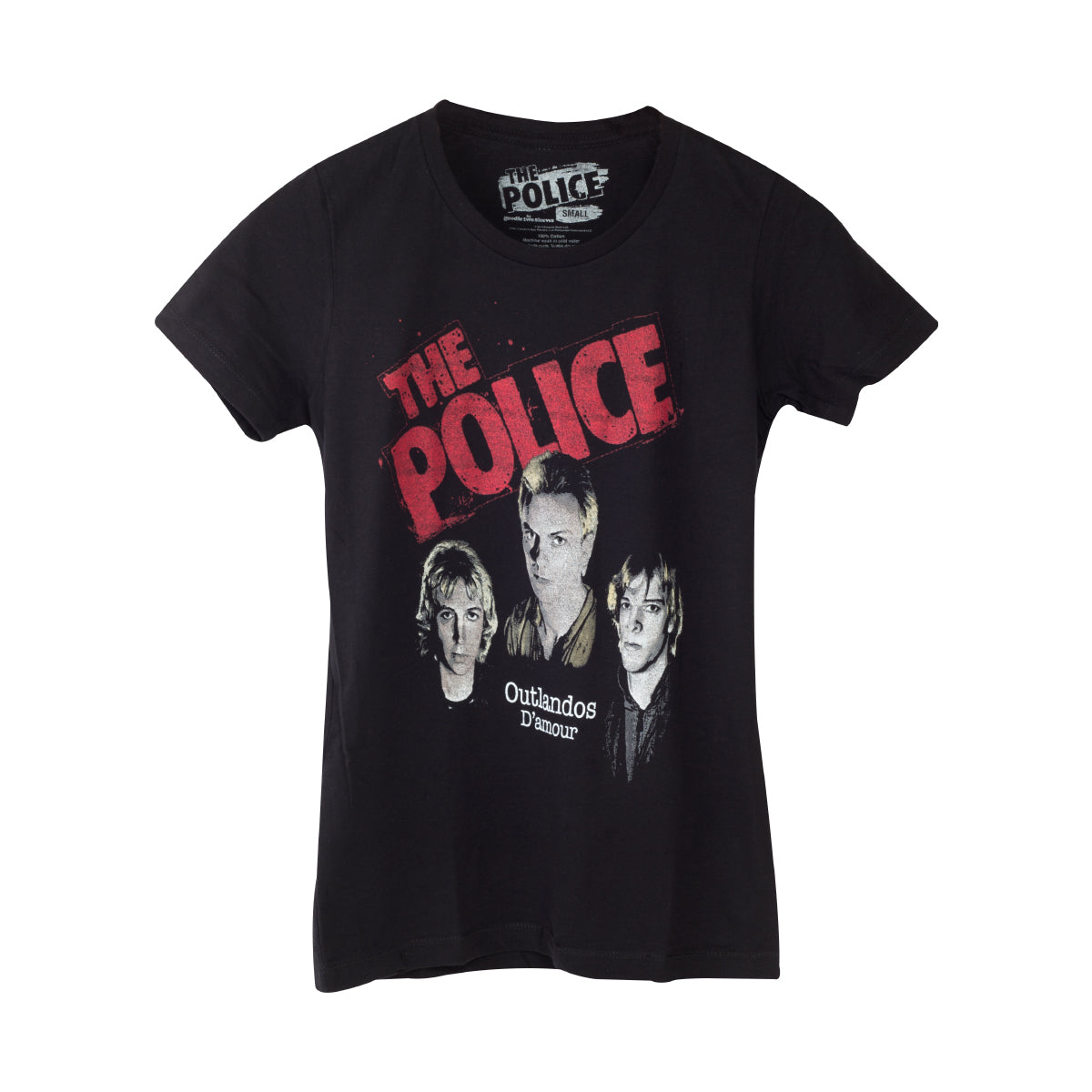 The Police Women's Outlandos Red Logo T-Shirt