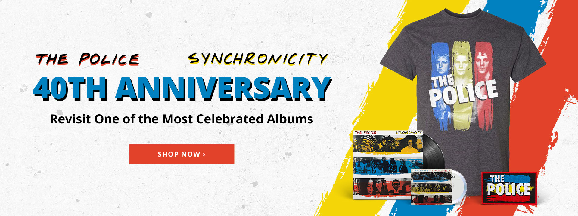 The Police - Synchonicity, 40th anniversary. Revisit one of the most celebrated albums. Shop now.