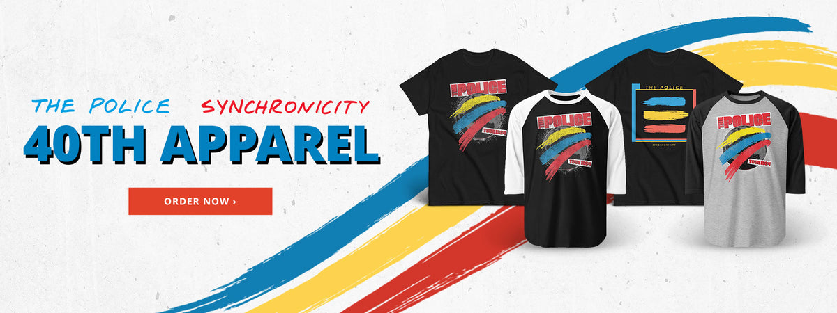 Shop Music and Merchandise at The Police Official Store