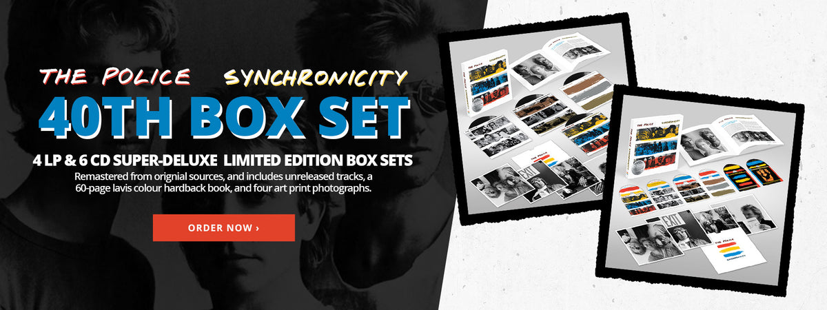 Shop Music and Merchandise at The Police Official Store
