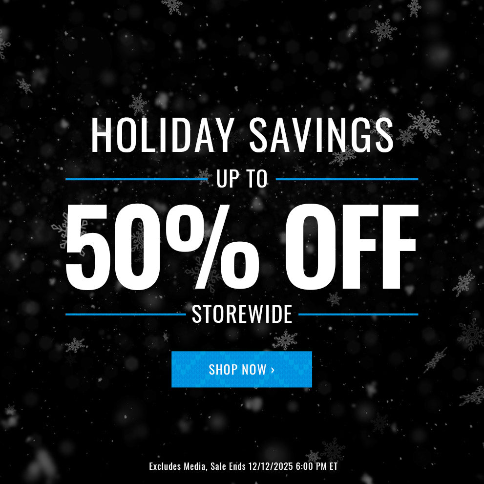 Holiday Sale | Up to 50% Off Storewide | Sale Ends 12/12/2025 6:00 PM ET