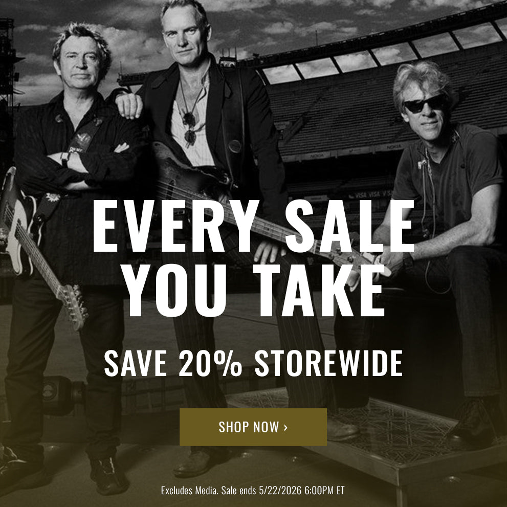 Every Sale you take. Save 20% storewide. Shop now. Excludes media. Sale ends 5/22/2026 6:00PM ET