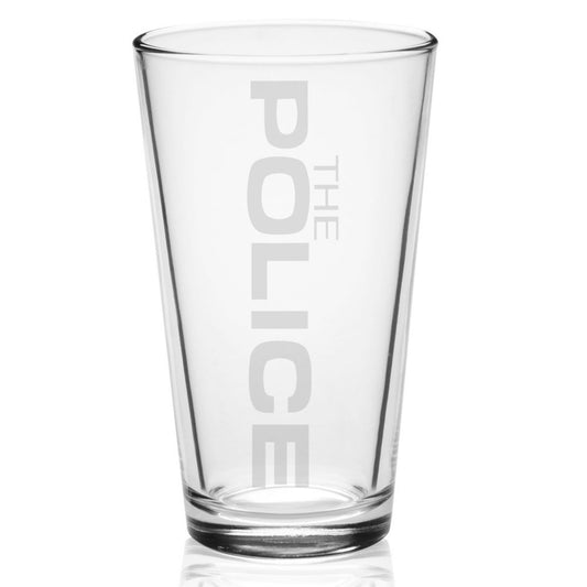 Ghost Logo Laser-Etched Pint Glass