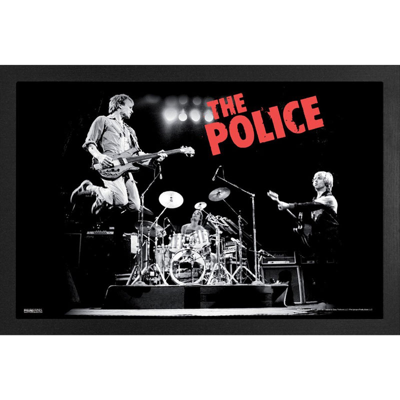 The Police · Live 11x17 Framed Print