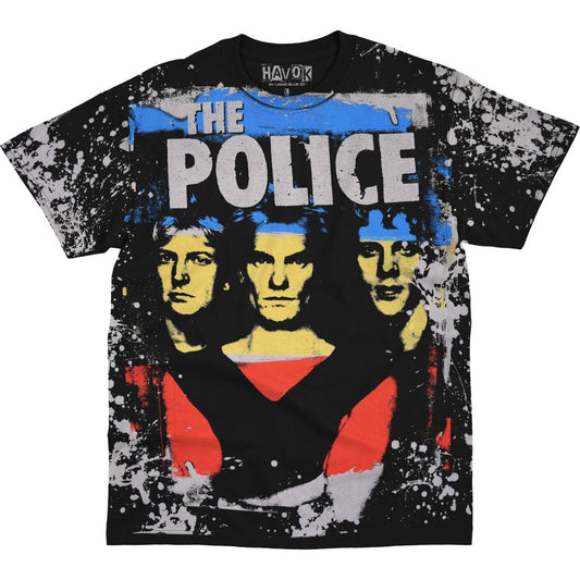 The Police Synchronicity Havok Black T-Shirt