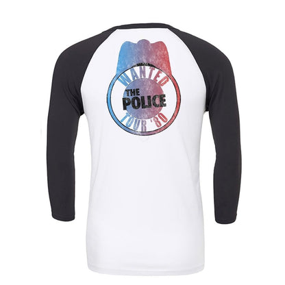 The Police Outlandos Bootleg 1980 Raglan
