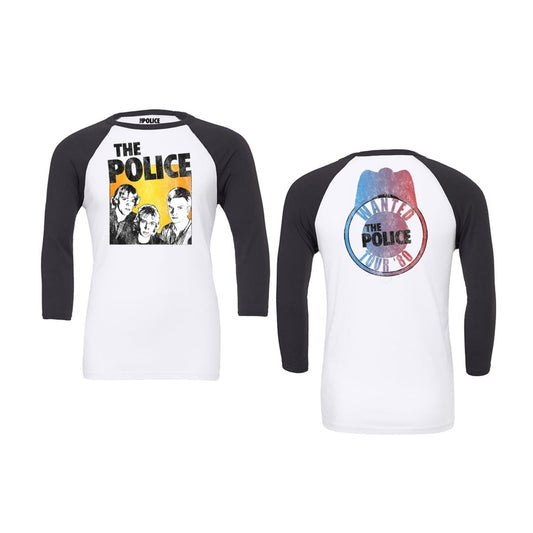 The Police Outlandos Bootleg 1980 Raglan