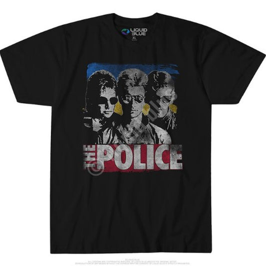 The Police Greatest Hits Black T-Shirt