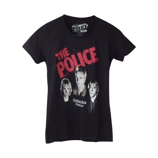 The Police Women's Outlandos Red Logo T-Shirt