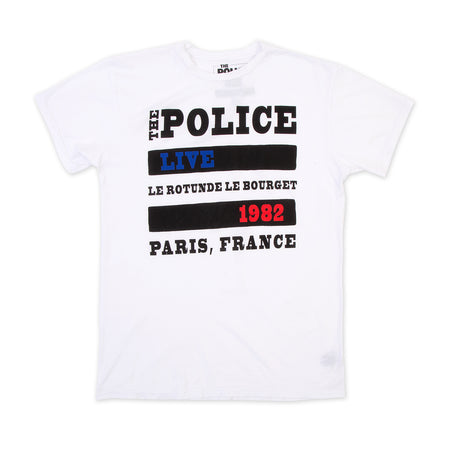 The Police Live in Paris T-shirt
